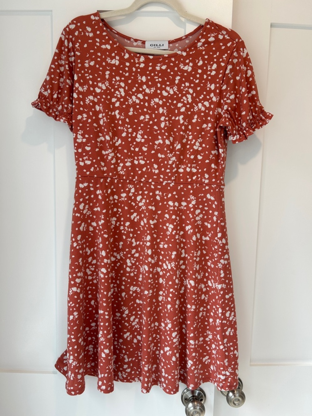 Gilli Blush pink Floral Short Sleeve Dress